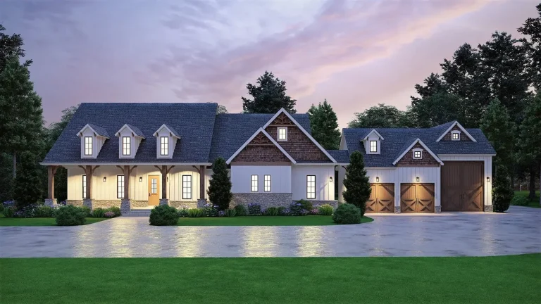 4-Bedroom Lodgemont Barndominium (Floor Plans)
