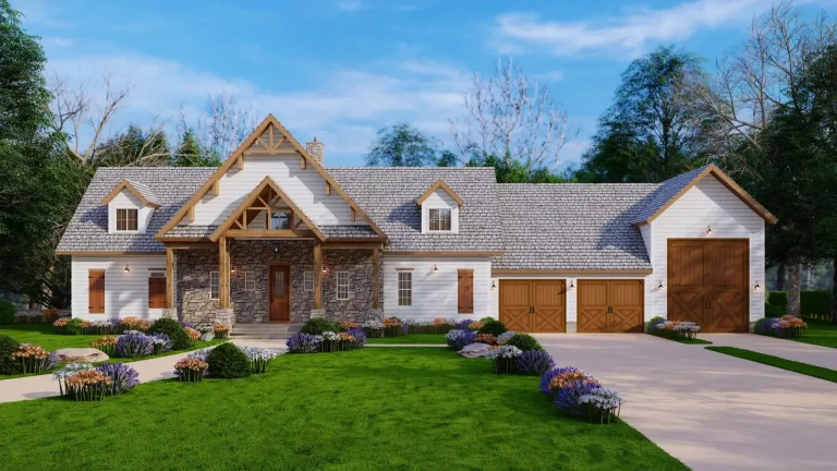 3-Bedroom Diamond Creek Barndominium (Floor Plans)